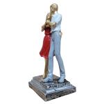 Standing Couple Showpiece for Home Decor | Valentine’s Day Gift | Couple Statue & Figurine for Bedroom | Livingroom Decorations