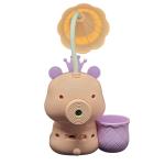 Cute Little Bear 3-in-1 USB Rechargeable LED Table Lamp with Sharpener & Pen Holder – Night Light for Kids' Bedroom