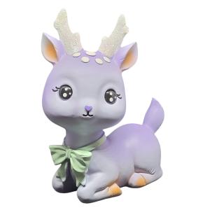 Mini Deer Miniature Figurine – Elegant Home Showpiece & Table Decor