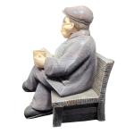 Cute Grandparents Showpiece Statue – Perfect Figurine Gift for Parents Love, Valentine’s Day, Retirement, and Wedding Anniversary