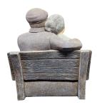 Cute Grandparents Showpiece Statue – Perfect Figurine Gift for Parents Love, Valentine’s Day, Retirement, and Wedding Anniversary