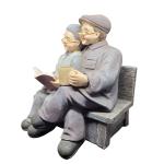 Cute Grandparents Showpiece Statue – Perfect Figurine Gift for Parents Love, Valentine’s Day, Retirement, and Wedding Anniversary
