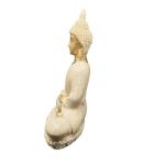 Golden Meditating Buddha Statue – Elegant Decorative Showpiece for Home and Office