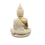 Golden Meditating Buddha Statue – Elegant Decorative Showpiece for Home and Office