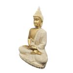 Golden Meditating Buddha Statue – Elegant Decorative Showpiece for Home and Office