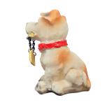 Cute Miniature Puppy with Welcome Board – Adorable Figurine for Home Decor