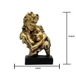 Men Resting Romantic Couple Antique  Figurine for Home Décor -Perfect Decorative Accent for Living Room, Bedroom, or Tabletop