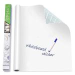 White Board Wall Sticker with for School, Office, College (60X200 cm)