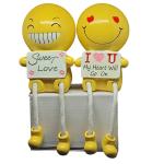 Smiley Hanging Couple Dolls – Decorative Showpiece Gift for Anniversaries, Birthdays, and Special Occasions