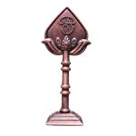 Metal Lord Muruga’s Vel Double-Sided (4") - Gold, Silver & Bronze Finish | Perfect for Car Dashboard, Home Decor, Pooja Room, and Spiritual Gifts